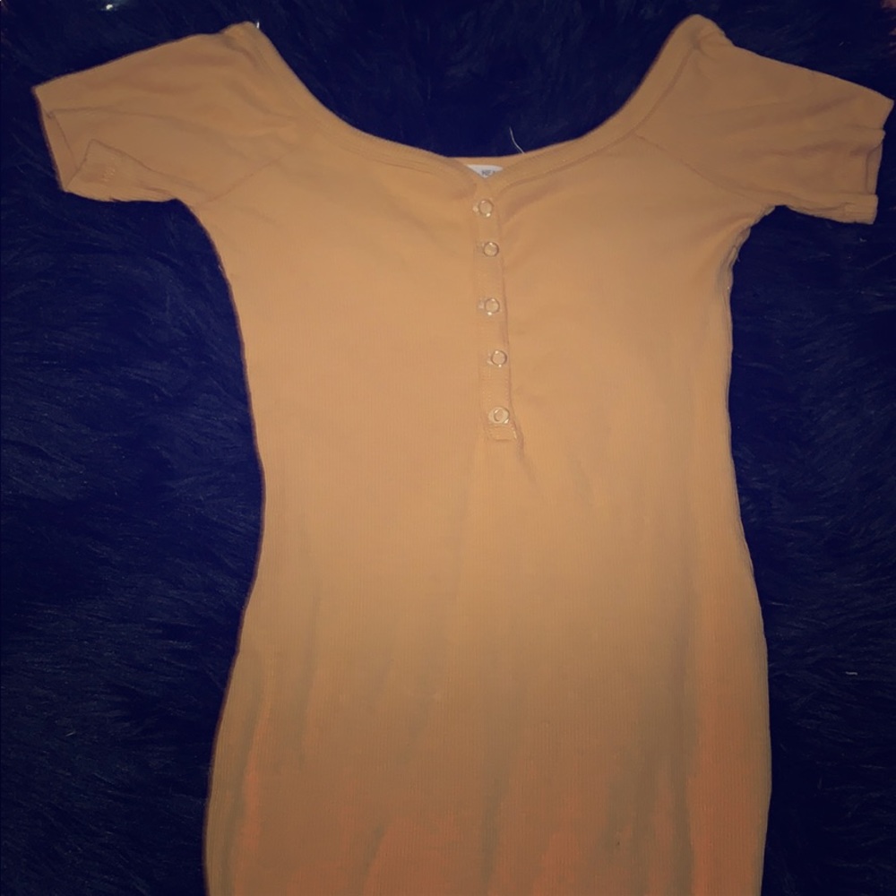 Yellow dress